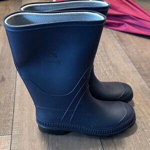 Kamik Navy Kids Rain Boots